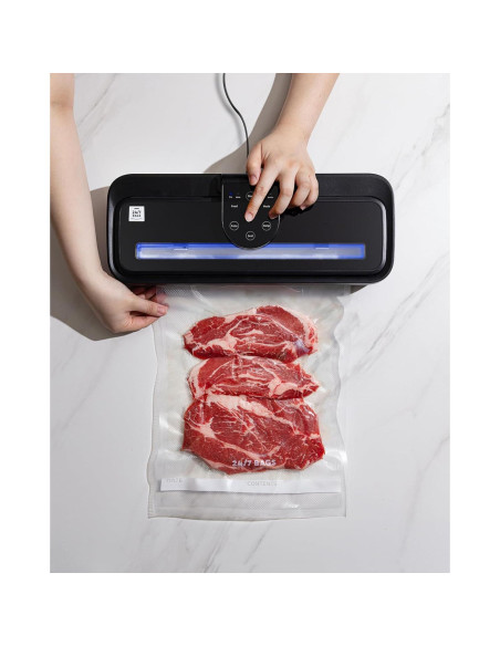 Máquina de Sellado al Vacío 24/7 BAGS QH-17 4 Modos Compacta