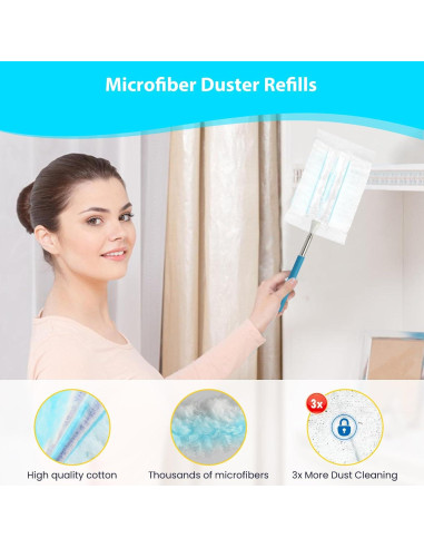 Recarga Plumero Desechable TAIIYAA 60 Contadores Alta Resistencia