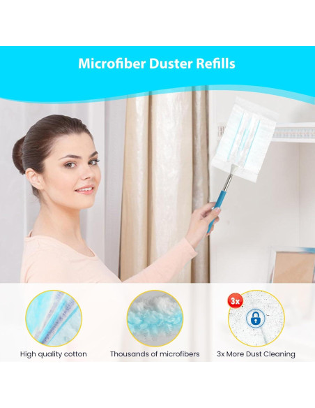 Recarga Plumero Desechable TAIIYAA 60 Contadores Alta Resistencia