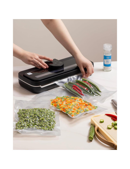 Máquina de Sellado al Vacío 24/7 BAGS QH-17 4 Modos Compacta