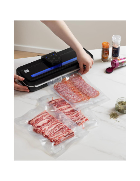 Máquina de Sellado al Vacío 24/7 BAGS QH-17 4 Modos Compacta