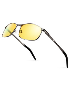 Gafas de Conducción Nocturna Bloomoak Polarizadas Antirreflejo