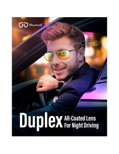 Gafas de Conducción Nocturna Bloomoak Polarizadas Antirreflejo 2