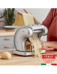 Máquina de Pasta Eléctrica Imperia PastaPresto 120V 6 Grosores 2