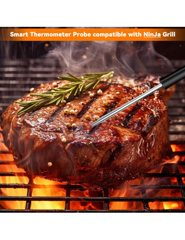 Sonda de Termómetro Inteligente Semaiki para Parrilla Ninja y LG