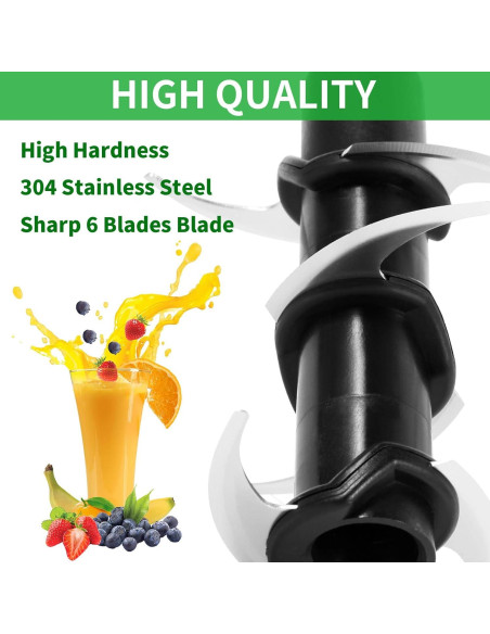 Cuchilla de Reemplazo Ninja 6 Aletas 178g para Licuadora Cuchilla de Reemplazo Ninja 6 Aletas 178g para Licuadora