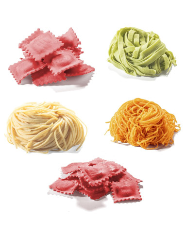 Juego de Accesorios para Pasta CucinaPro - 5 Cortadores Manuales