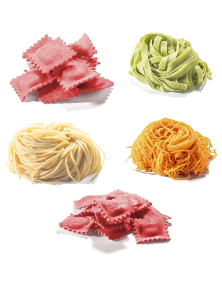 Juego de Accesorios para Pasta CucinaPro - 5 Cortadores Manuales