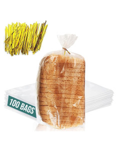 Bolsas Reutilizables para Pan FUNSTITUTION - 100 Unidades