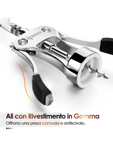 Abridor de Vino IPOW WS01 Multifuncional Plateado