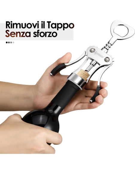 Abridor de Vino IPOW WS01 Multifuncional Plateado