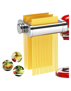 Accesorio de Pasta 3 en 1 NEWSETS para Mezclador KitchenAid