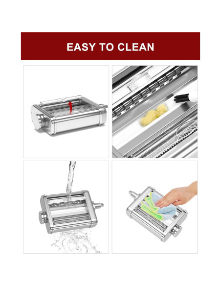 Accesorio de Pasta 3 en 1 NEWSETS para Mezclador KitchenAid