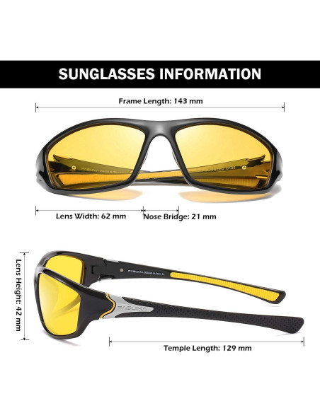 Gafas de sol FAGUMA polarizadas UV400 para hombres