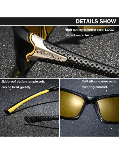 Gafas de sol FAGUMA polarizadas UV400 para hombres