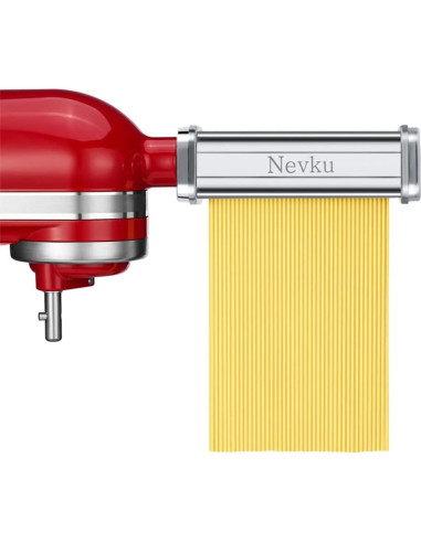 Juego de Accesorios para Pasta KitchenAid Nevku - Rodillo y Cortadores