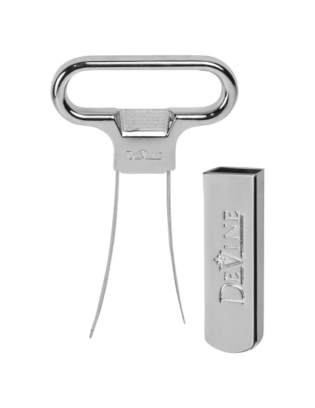 DeVine Sacacorchos Ah So Acero Inoxidable para Vino Vintage DeVine Sacacorchos Ah So Acero Inoxidable para Vino Vintage