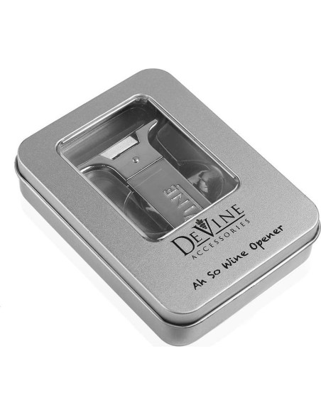 DeVine Sacacorchos Ah So Acero Inoxidable para Vino Vintage DeVine Sacacorchos Ah So Acero Inoxidable para Vino Vintage