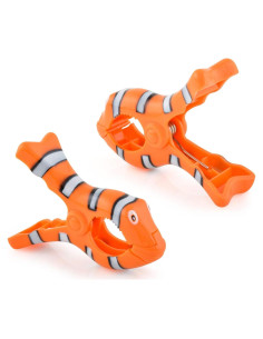 BocaClip O2COOL Pez Payaso - Clips para Toallas de Playa