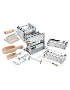 Máquina de Pasta Imperia Deluxe 11 Piezas Acero Inoxidable