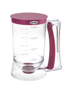 Dispensador de Mezcla Chef Buddy 900 mL Púrpura para Pancakes