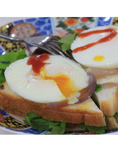 Cocedor de Huevos COZILIFE 4 Piezas Silicona Antiadherente