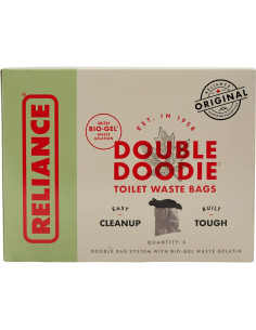 Bolsas de Desechos Inodoro Reliance Doble Doodie 6 Pzas 2
