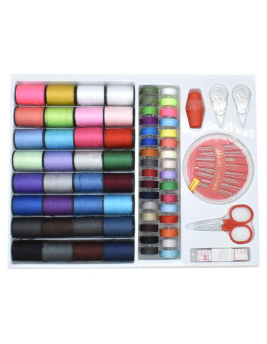 Kit de Costura 100 Piezas Renashed - Hilo, Agujas, Tijeras