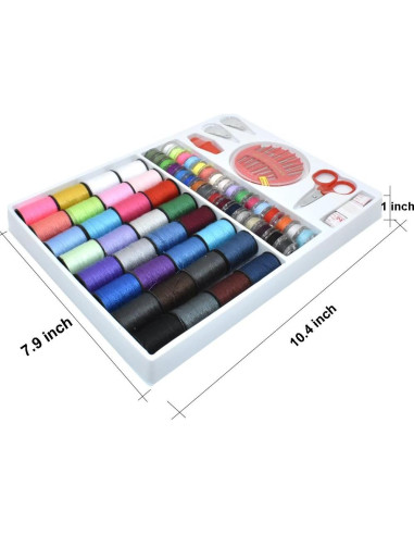Kit de Costura 100 Piezas Renashed - Hilo, Agujas, Tijeras