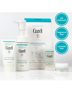 Kit de Cuidado Facial Curel Japonés para Piel Seca y Sensible 2