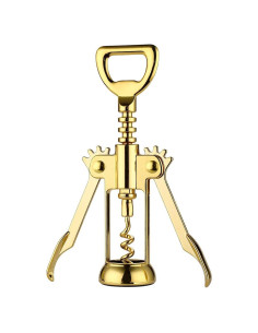 Abridor de Vino y Cerveza JXS Dorado Multifuncional