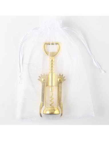 Abridor de Vino y Cerveza JXS Dorado Multifuncional