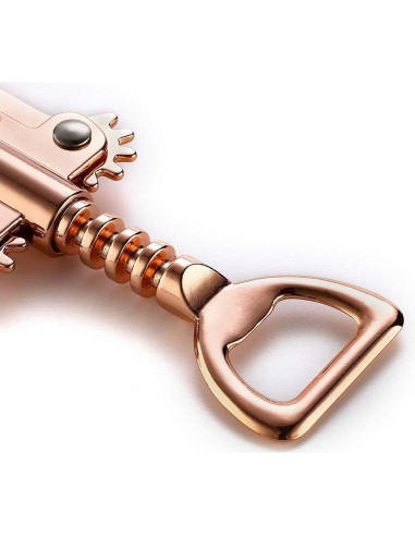 Abridor de Vino y Cerveza JXS Dorado Multifuncional