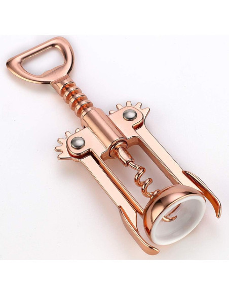 Abridor de Vino y Cerveza JXS Dorado Multifuncional