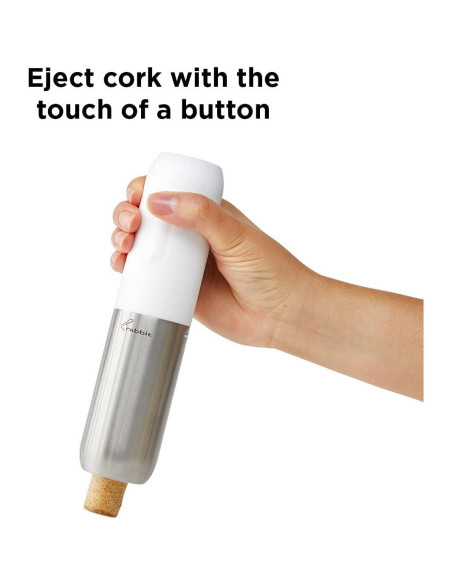 Abridor de Vino Eléctrico Rabbit Compacto con Cortador Integrado
