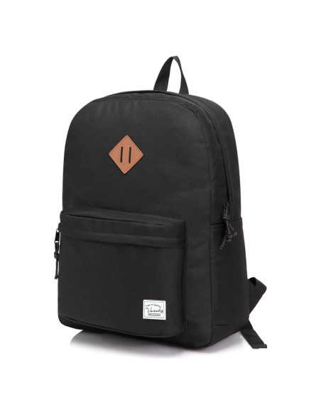 Mochila Ligera VASCHY Negra 20L Resistente al Agua Mochila Ligera VASCHY Negra 20L Resistente al Agua