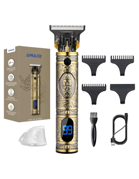 Cortadora de Cabello AMULISS AU-JM-700AL Inalámbrica LED