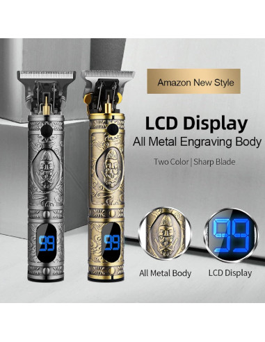 Cortadora de Cabello AMULISS AU-JM-700AL Inalámbrica LED