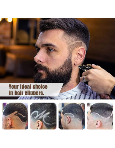 Cortadora de Cabello AMULISS AU-JM-700AL Inalámbrica LED