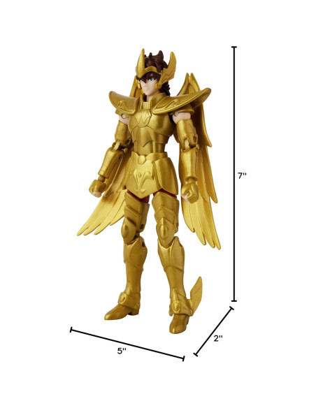 Figura de Acción Sagitario Aiolos Anime Heroes Bandai 16.5 cm
