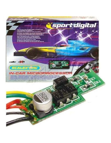 Chip Digital Scalextric C7005 para Coches Ruedas Abiertas