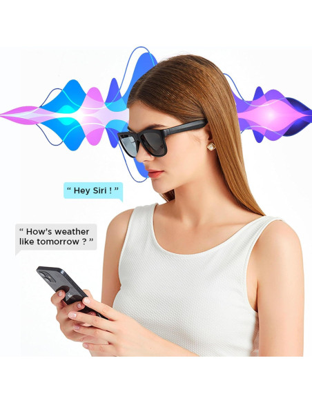 Gafas de Sol Inteligentes Enzemit GS01 Bluetooth UV400