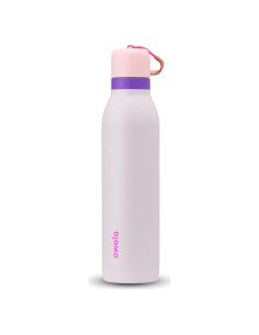 Botella de Agua Owala FreeSip Twist 0.71L Aislada Rosa/Púrpura