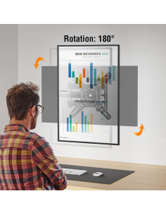 Soporte de Pared para TV ELIVED 14-42" Movimiento Completo 2