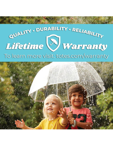 Paraguas Infantil Totes Iridiscente 38 cm Transparente