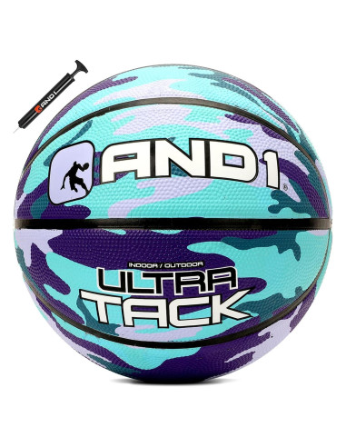 Balón de Baloncesto AND1 Ultra Grip Tamaño 7 con Bomba