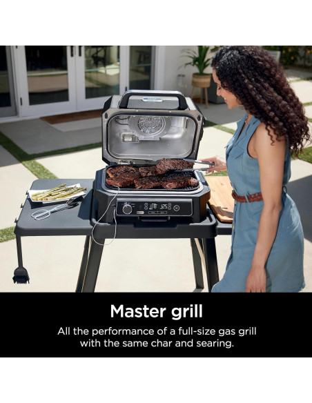 Parrilla Ninja Pro XL con Termómetro Integrado 4 en 1