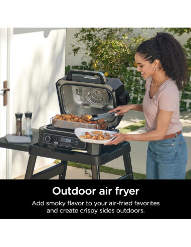 Parrilla Ninja Pro XL con Termómetro Integrado 4 en 1