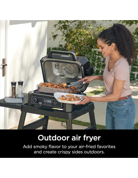 Parrilla Ninja Pro XL con Termómetro Integrado 4 en 1