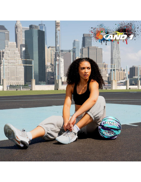 Balón de Baloncesto AND1 Ultra Grip Tamaño 7 con Bomba
